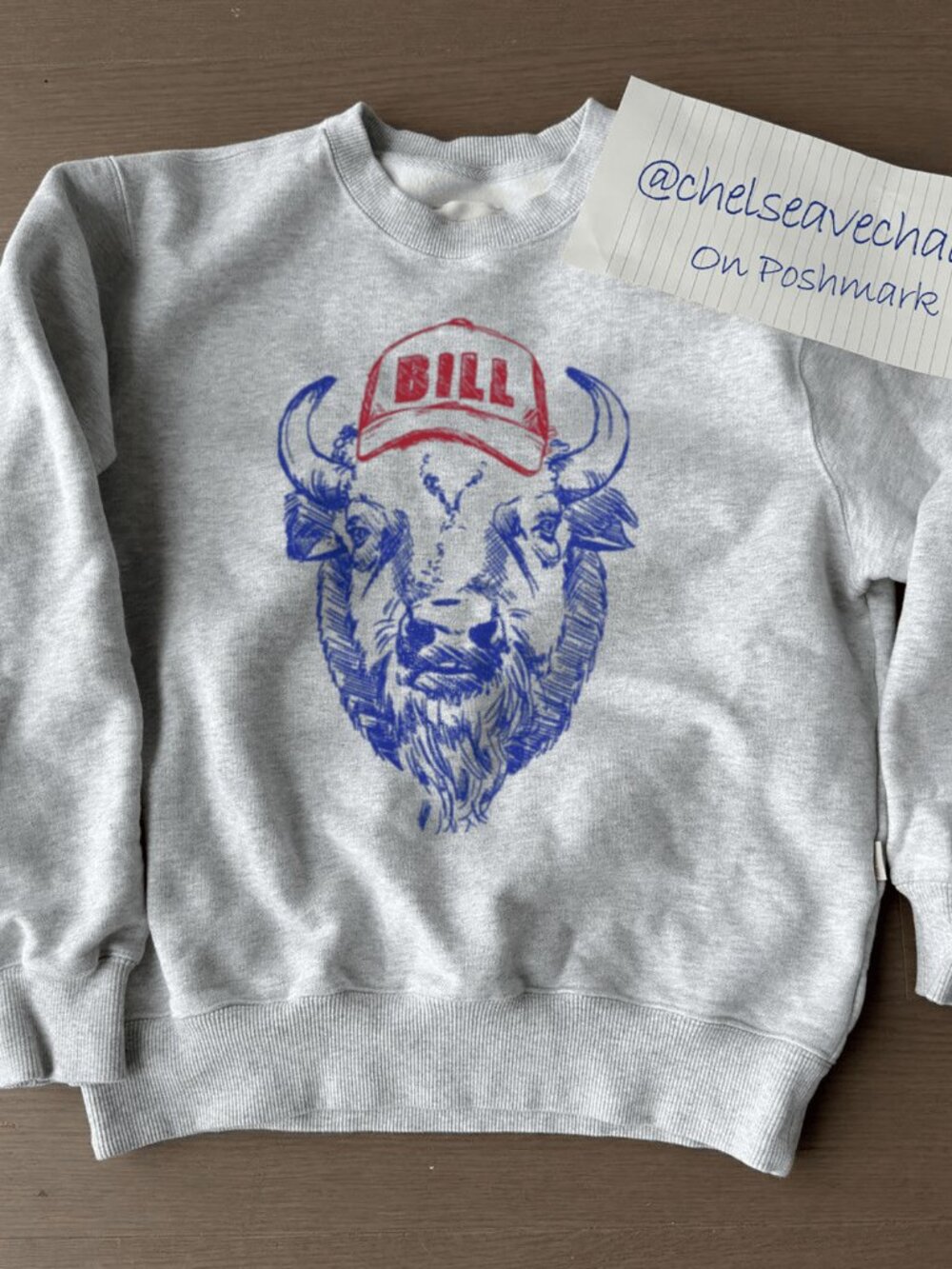 Vintage Buffalo Bills Football Style Sweatshirt, 90s NFL Buffalo Bill Unisex Tee